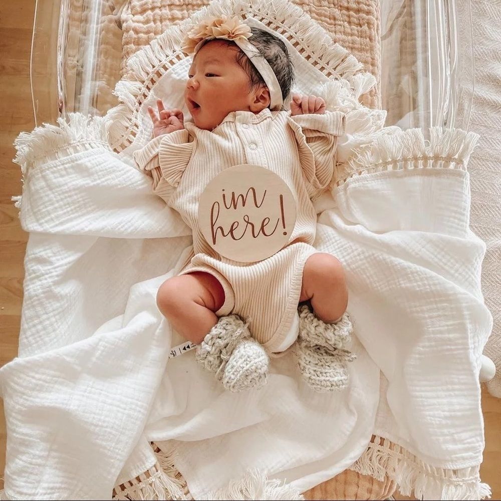 Cozy Muslin Swaddle Neutral